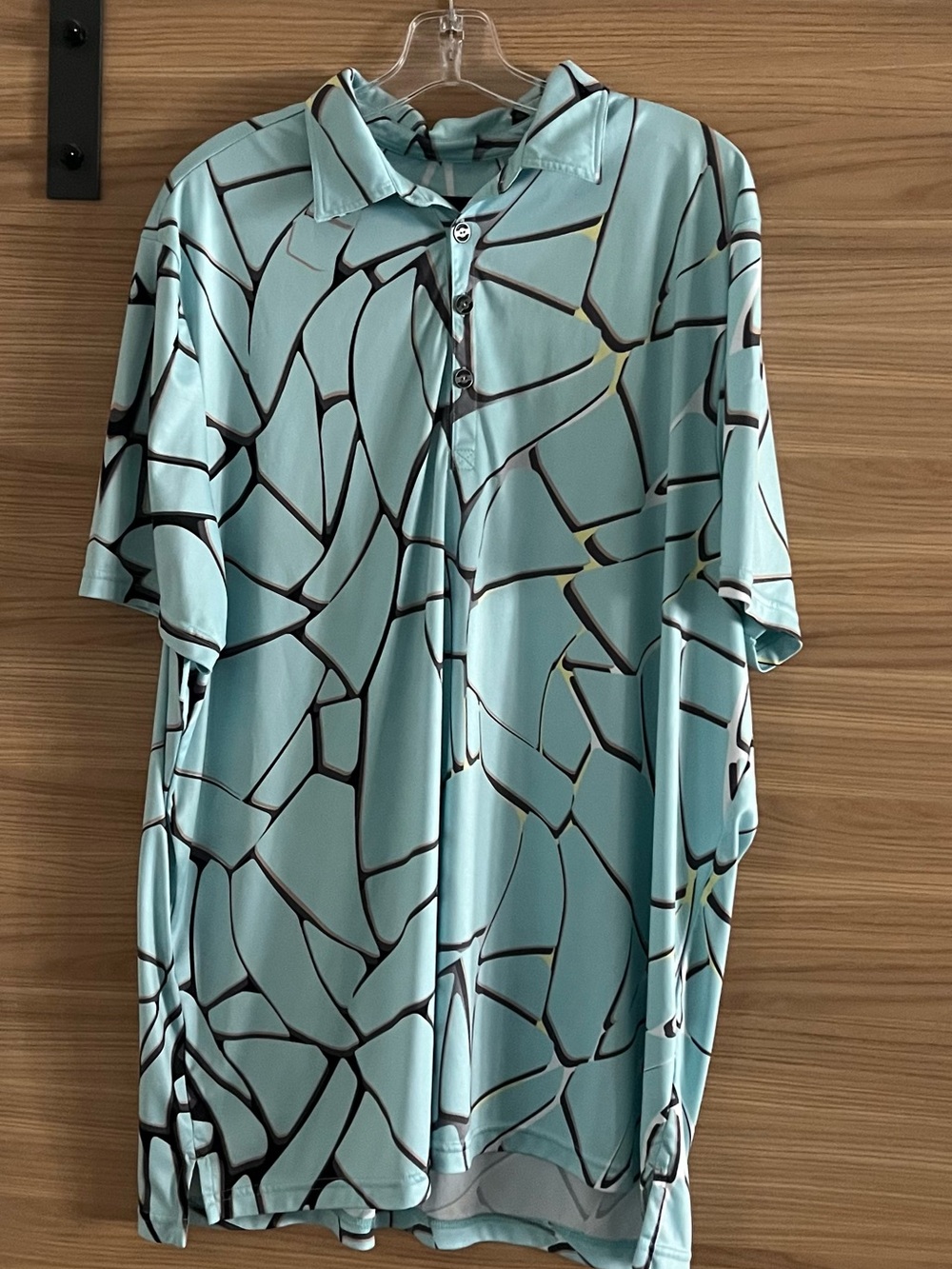 Men's Jamie Sadock XXL Geometric Polo Shirt